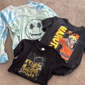 Graphic T-Shirts Bundle and sweatshirt 10 /  12